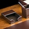 Dacasso Dark Brown Bonded Leather 4" x 6" Memo Holder AG-3609 - alternate 6